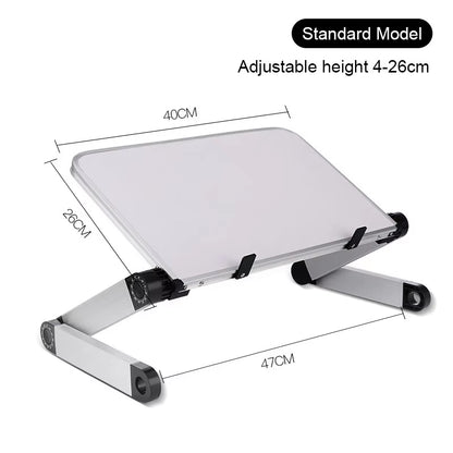 Adjustable Laptop Stand Multifunctional Folding Portable Notebook Computer Table Lapdesk for Sofa TV Bed PC Desk Stand New