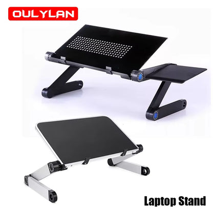 Adjustable Laptop Stand Multifunctional Folding Portable Notebook Computer Table Lapdesk for Sofa TV Bed PC Desk Stand New