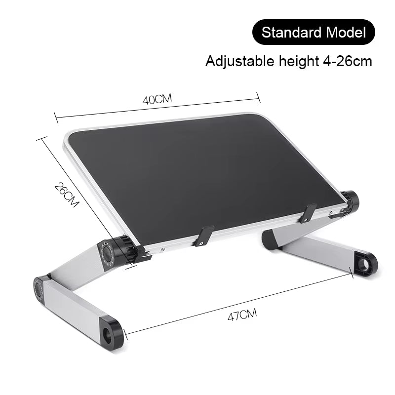 Adjustable Laptop Stand Multifunctional Folding Portable Notebook Computer Table Lapdesk for Sofa TV Bed PC Desk Stand New